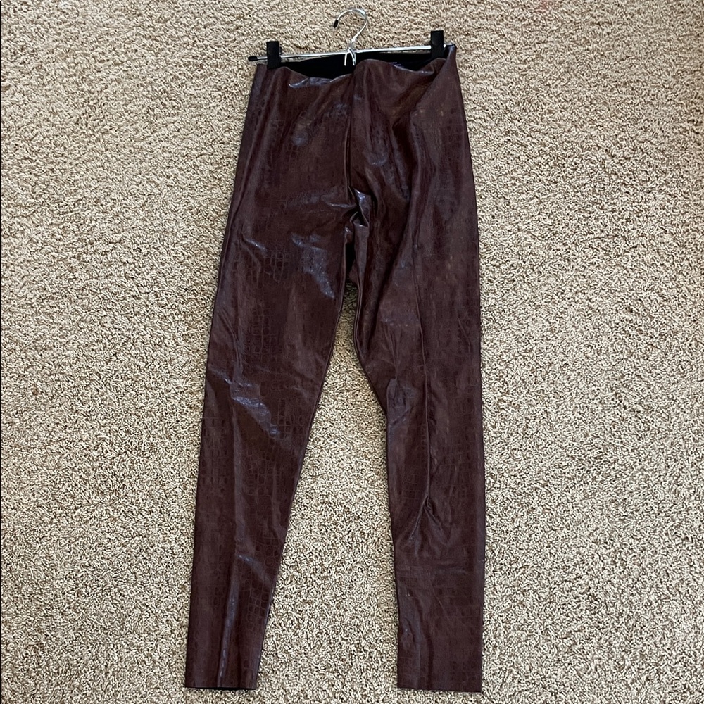 Commando - Faux Leather Legging - Snake Skin Print